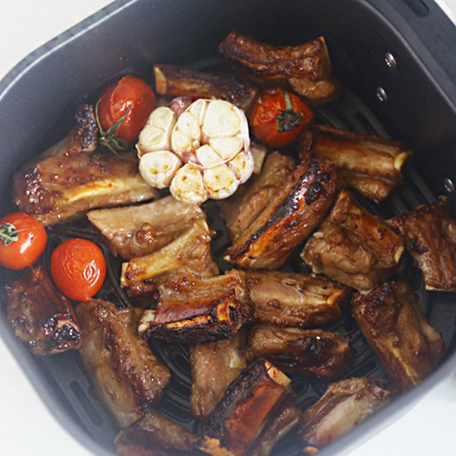 국내산 돼지 등갈비 한돈 한입 쪽갈비 구이 찜용, 10개, 700g