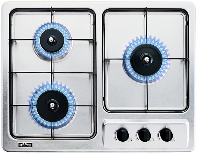 하츠 빌트인가스레인지 3구 GC-3605SDBH 매립형가스레인지, LPG, GC-3605SDRH 연동형