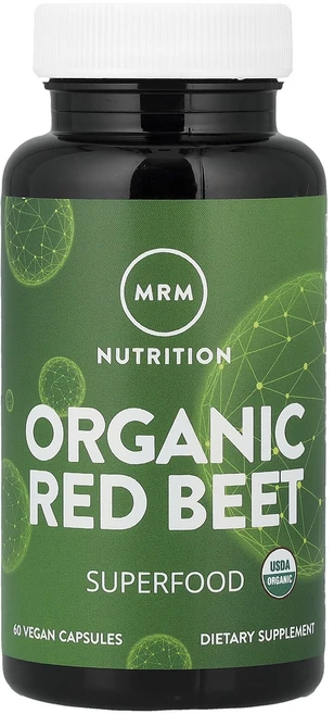 매우편하고 MRM Nutrition 유기농 레드 비트 베지 캡슐 60정 끝내주게잘나가는상품, MRMNutrition유기농레드비트베지캡슐60정, 1개 - 쿠팡