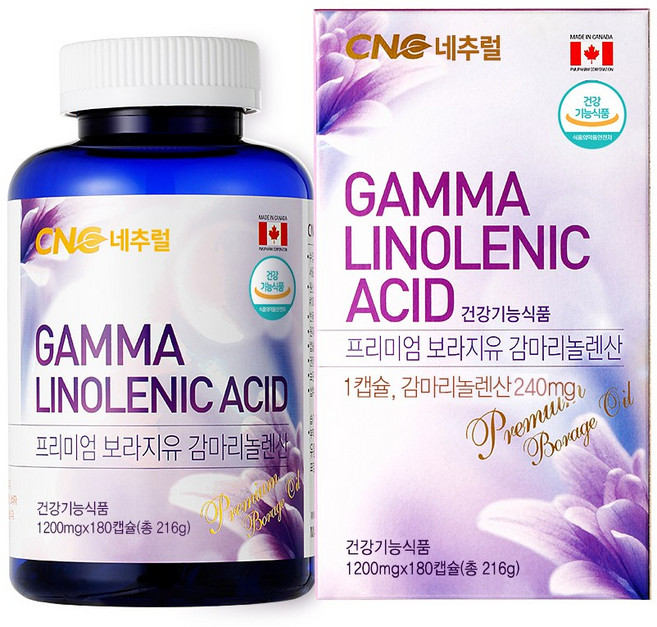 프리미엄 감마리놀렌산 보라지 오일 캡슐, 1개