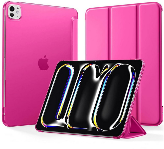 Mastten for iPad Pro 11 Inch Case (M5/M4) 2025/2024 6th/5th Generation (Model A3357/A3358/A3359/A2, Rosered
