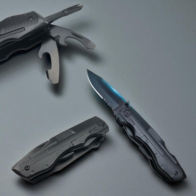 접이식 캠핑 정글도 정글칼 호신용칼 군용 칼, 최고급멀티툴