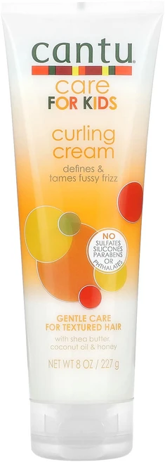 Cantu 어린이를 위한 케어 컬링 크림 227g(8oz), Cantu어린이를위한케어컬링크림227g8oz - 쿠팡