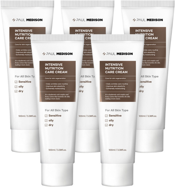 폴메디슨 인텐시브 영양 케어 크림, 3개, 100ml