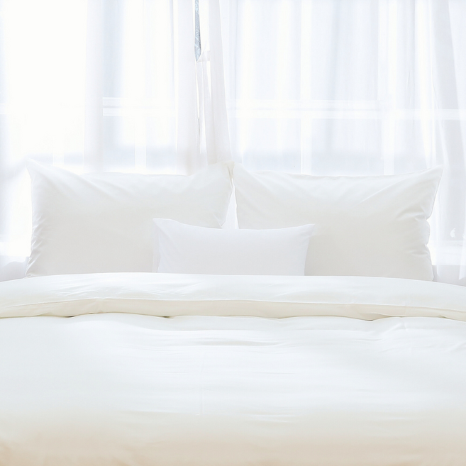 자체제작 80수 400T 렌징모달 베개커버 2장 고밀도