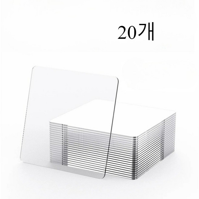 다공감 초강력 스티커형 아크릴 실리콘 양면테이프, 20개