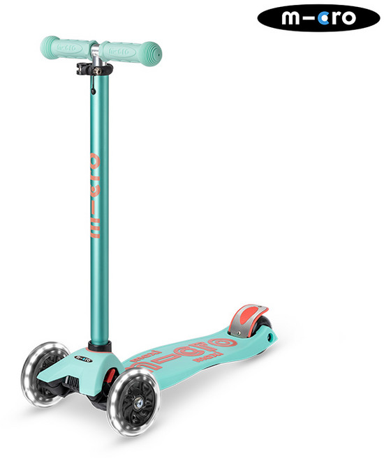 마이크로킥보드 맥시T 디럭스 LED, 민트, 1개