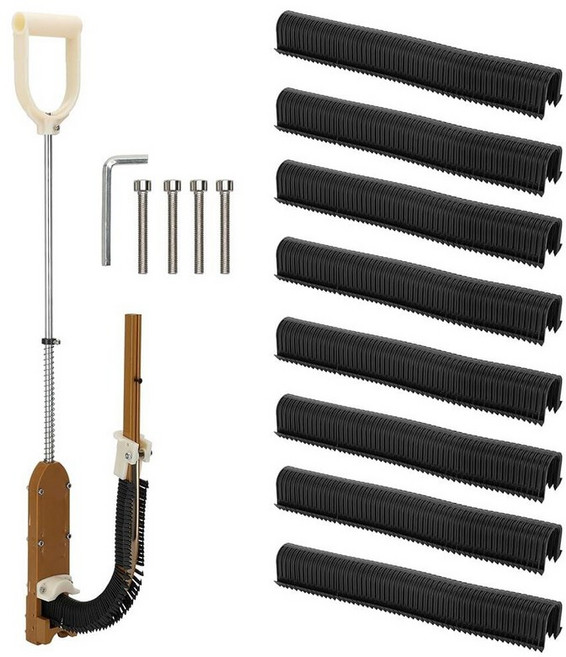 PEX 폼보드 스테이플러용 PEX 파이프 스테이플 2200개 2.5cm(1인치) 및 5.1cm(2인치) 폼보드용 4.6cm(1.65인치) 스테이플 Pex 폼 스테이플러에 적