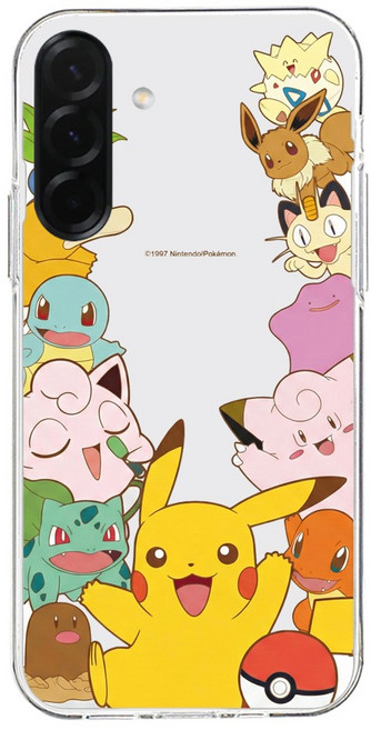 포켓몬 케이스 포켓몬스터 투명 젤리 갤럭시 키즈폰