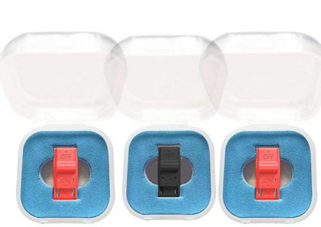 닌텐도 스위치용 플라스틱 지그 커넥터 미니 게이머용 짧은 커넥터 스위치 Rcm 교체 Rcm 클립 립, 6) A pair01and02, 1개