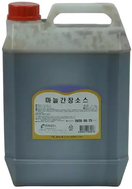 군주마켓/치킨양념소스/마늘간장소스 5kg, 1개