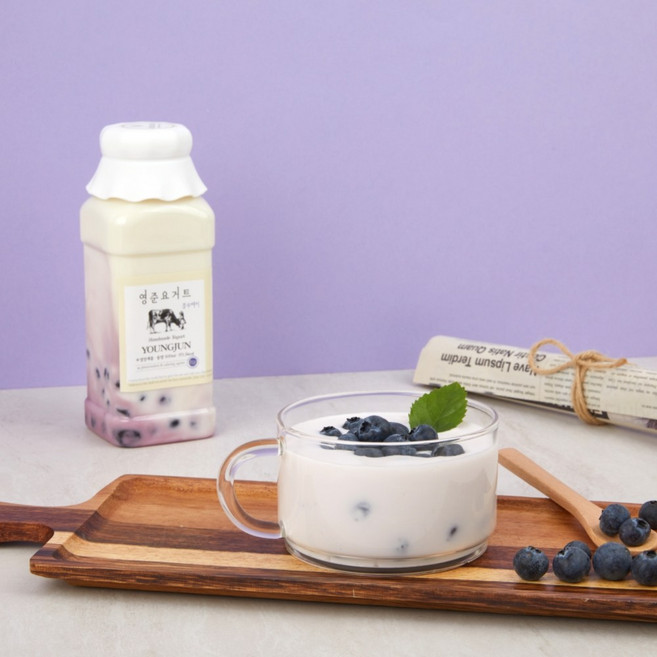 영준목장 수제 요거트 블루베리 500ml, 1개