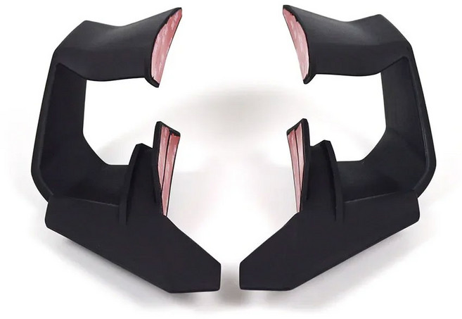 오토바이 카울 스즈키 GSX-S1000GT 2023 2024 트림 윙 보호 인클로저 양면 s1000gt 스포일러 악세사리, Matte Black, 1개