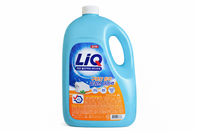 리큐 클린파워 액상세제 본품, 4L, 2개