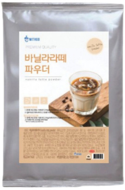 위드고 바닐라라떼 파우더, 1kg, 1개입, 9개