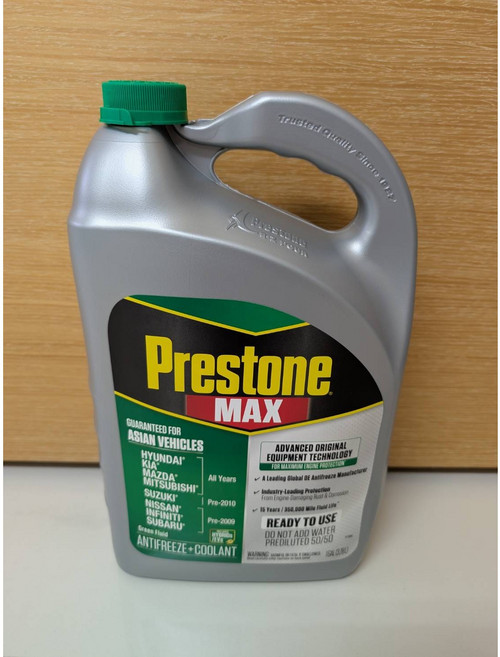 Prestone AF6610 日韓系車配方50%水箱精 3.78L 有效防鏽抗沸 保護引擎冷卻系統, 1個, 不限燃料類型