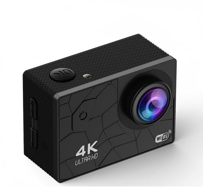 PYHO 2.0인치 IPS 고화질 모션 카메라 와이파이 디지털 카메라 야외 잠수 DV 손떨림 방지 및 방수 WIFI, 블랙