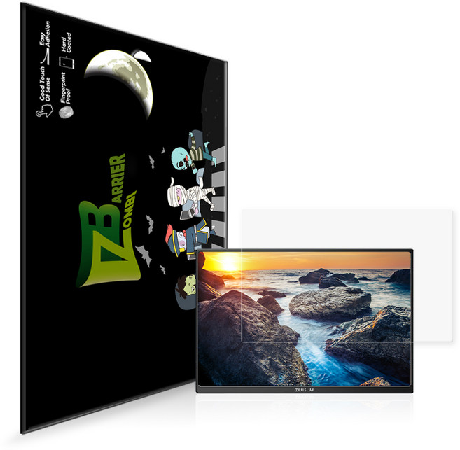 제우스랩 알파플랜 P16K 올레포빅 액정보호필름, 1개