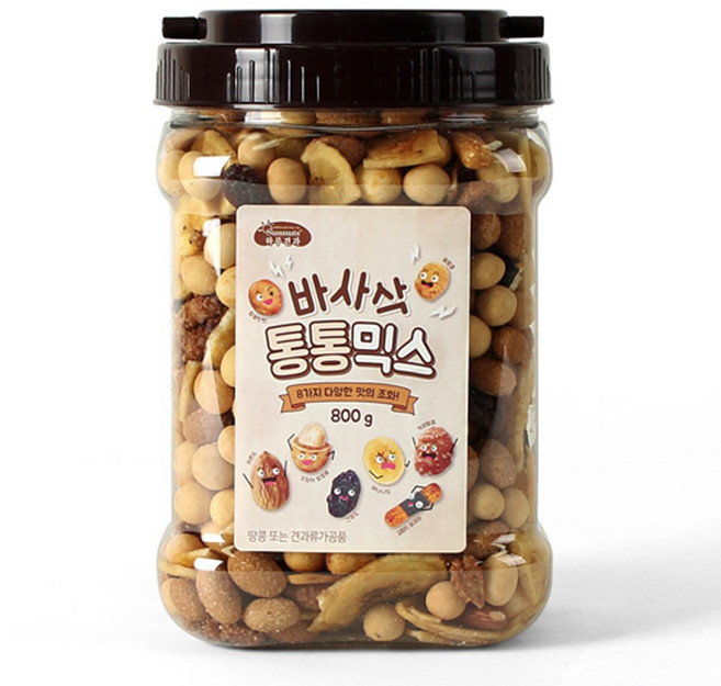 하루견과 바사삭 통통믹스, 4개