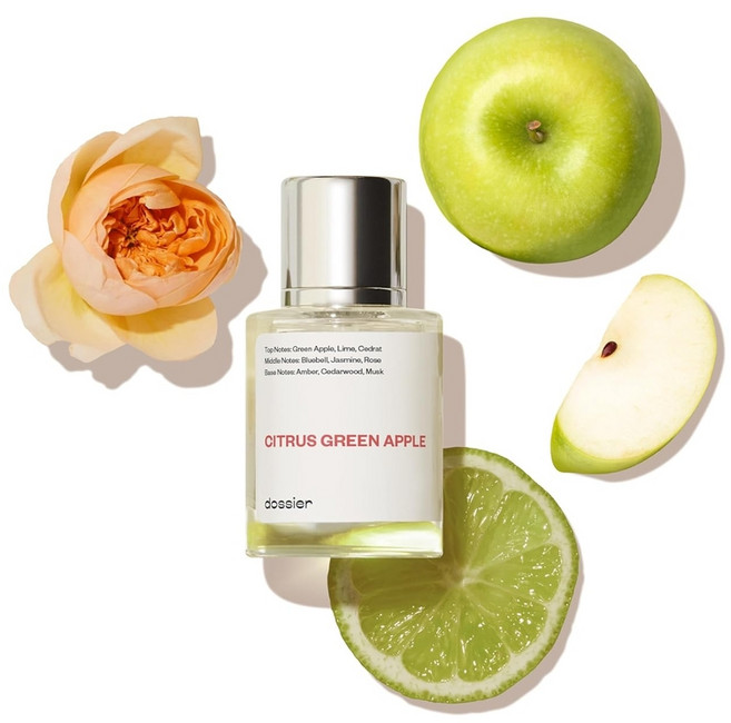 도시에 시트러스 그린 애플 Dossier Citrus Green Apple 향수 50ml, 1개