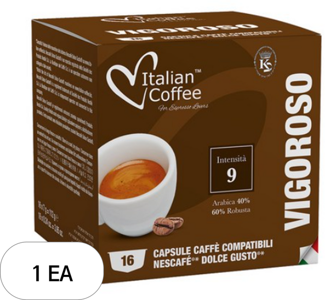 이탈리안커피 돌체구스토 호환 비고로소 캡슐커피, 7g, 16개입, 1개
