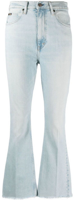 폴로랄프로렌 하이라이즈 크롭 진