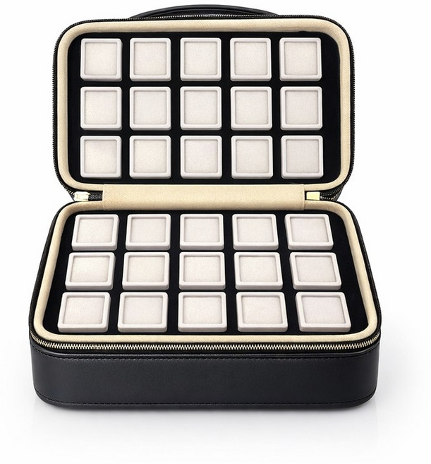 보파트 휴대용 주얼리 보관함 30칸 원석 보관 케이스 악세사리 정리함