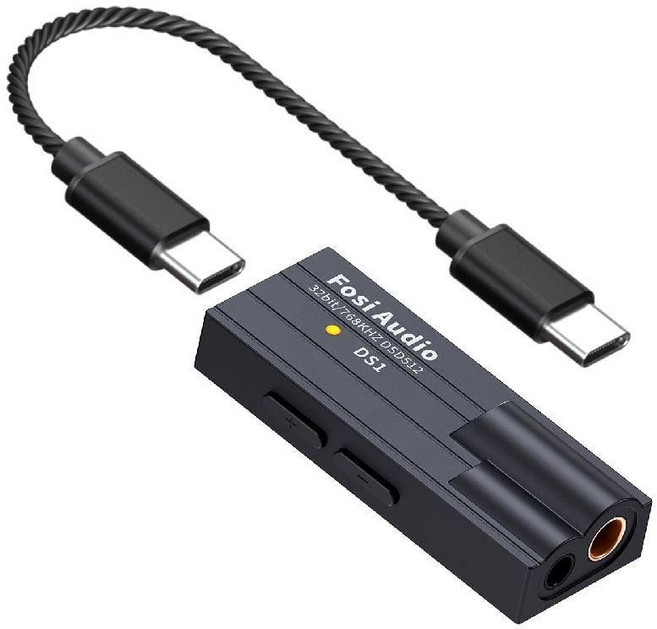 포시오디오 ds2 엠프 포터블 AMP DAC, 2 DS1 타입 C 립