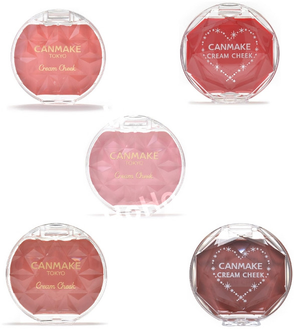 캔메이크 크림 치크 블러셔 펄 타입 5종 택1, 큐피드 핑크, 1개
