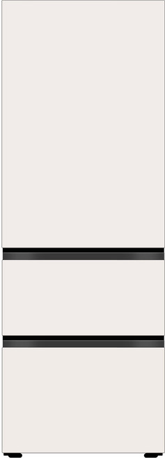 LG전자 오브제컬렉션 324L 3도어 스탠드형 김치냉장고 디오스 김치톡톡 Fit & Max 방문설치, 베이지, Z334GBB122S