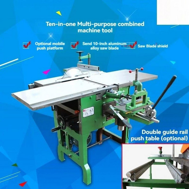새로운 데스크탑 목공 기계 다목적 대패질 프레스 톱 멀티 작업 10, 02 380V
