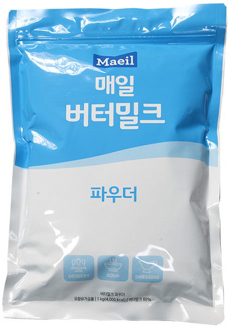 매일 버터밀크 파우더 1kg 파우치 실온보관, 1개