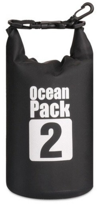 메쉬백 방수파우치 수영가방, C-블랙2L