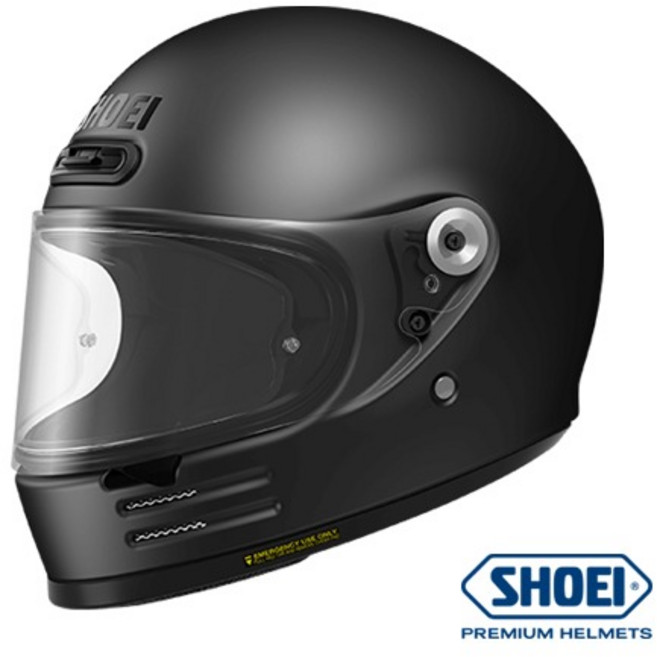 쇼에이 글램스터 클래식 풀페이스 헬멧, S, MT.BLACK[무광]383058/