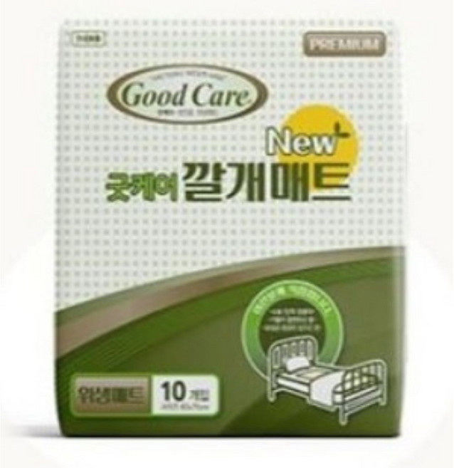 굿케어 위생매트 고급형, 10매입, 20팩