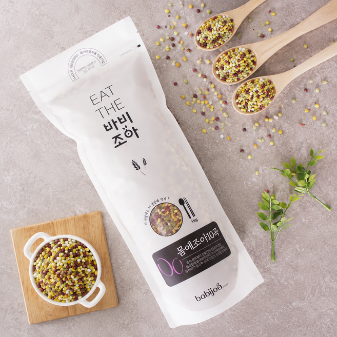 바비조아 몸에조아 10곡, 1kg, 1개
