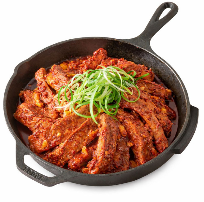 대구 갈비둥지 매운 돼지 등갈비찜 밀키트 동인동 빨간양념, 1개, 1kg