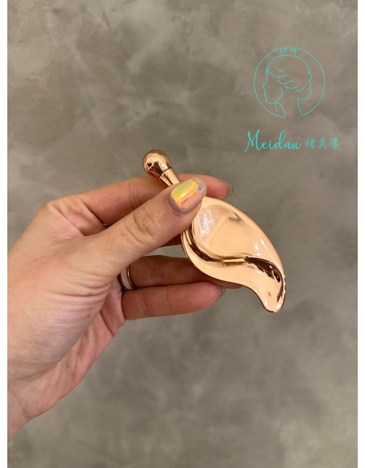 Meidan 眼霜滾珠按摩棒，S型花瓣設計，360度旋轉按摩頭, 1個