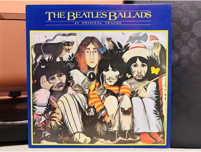 1981 비틀즈 발라드 THE BEATLES BALLADS LP (음반 EX 자켓 EX+)