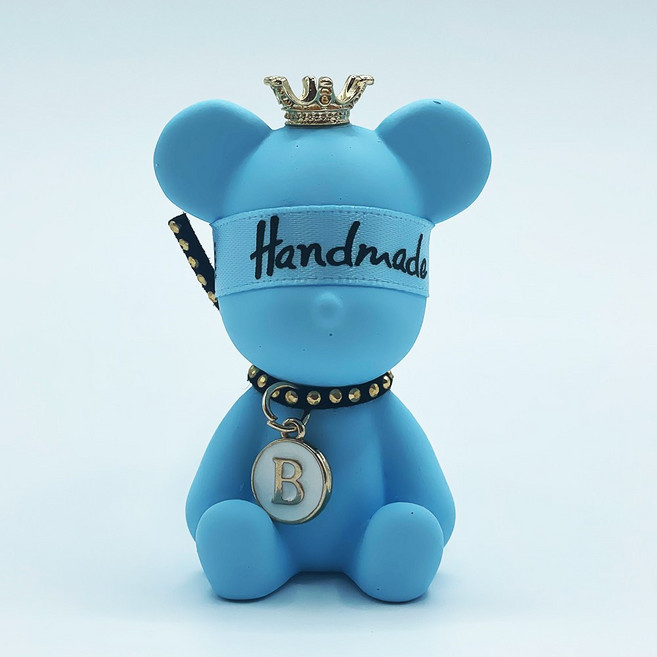 알카 석고 차랑용방향제 디퓨져, 블루, 04no.5계열, 1개