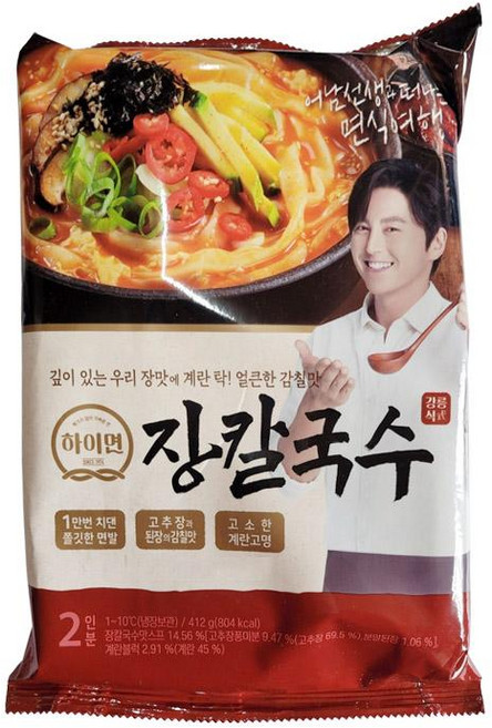 하이면장칼국수 412G삼립, 1개, 412g
