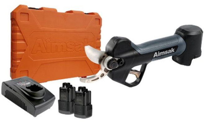 아임삭 충전 전지가위 전동가위 국산 가지치기 무선 원예 BL14P502 본체, 4.  2Ah배터리 2개+본체+충전기+케+포, 1개