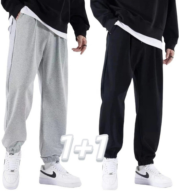 개미풍작 남녀공용 봄 가을 조거팬츠 트레이닝바지