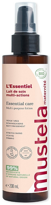 Mustela 慕之恬廊 慕之孕 有機撫紋緊緻菁華乳 無香, 1個, 200ml