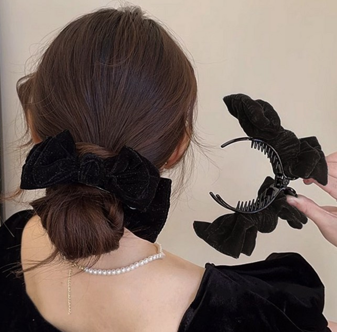 [제이무드] 여성 집게핀 헤어핀 악어핀 반머리핀