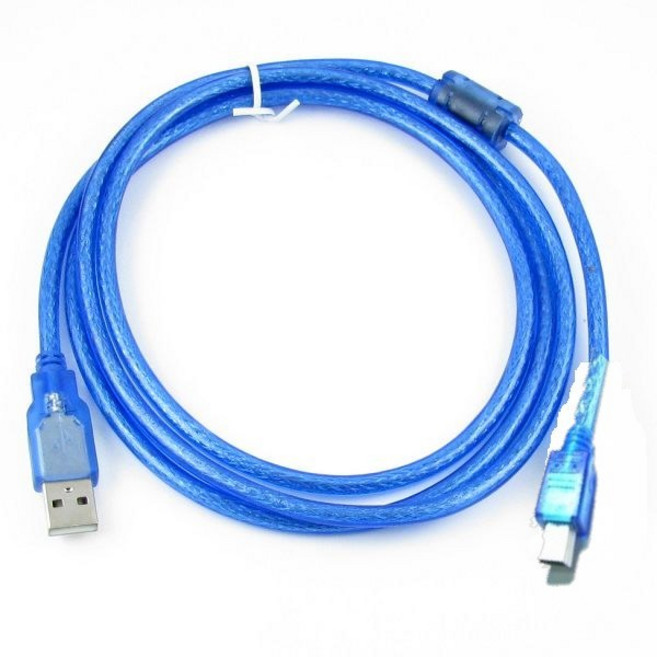 USB A公-USB B公傳輸線, 1個, 3公尺傳輸線, 3公尺