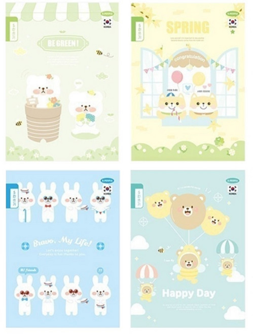 초등공책 펜피아 초등노트 5칸쓰기, 1권