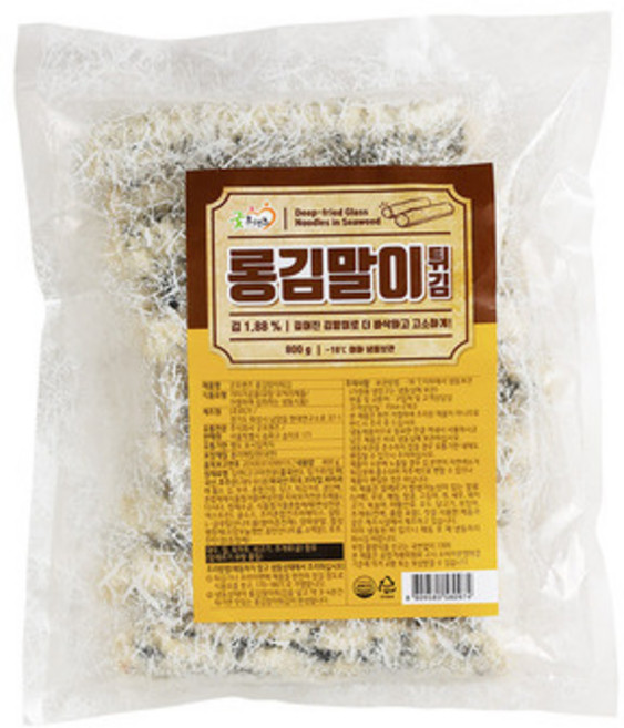 굿프랜즈 롱김말이튀김 800g, 5개