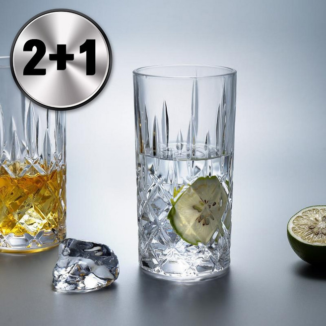 크리스탈 하이볼잔 430ml 2+1 칵테일잔 맥주잔 전용잔, 1개