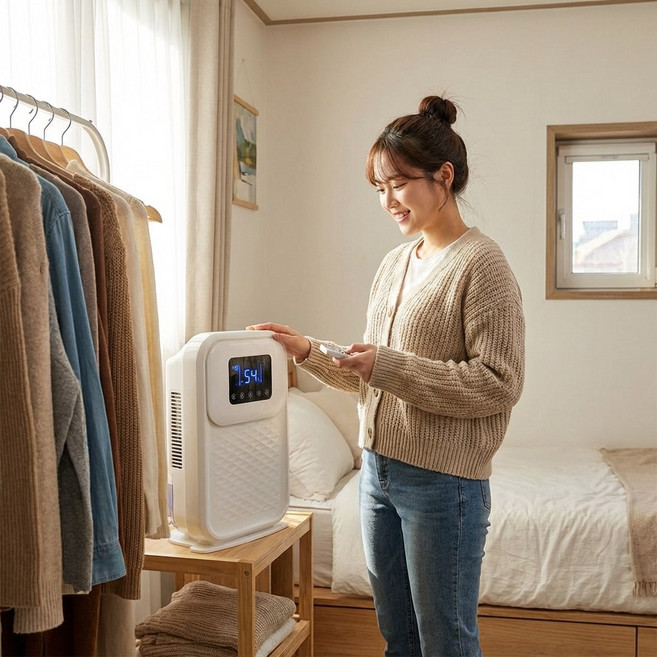 미니제습기 룸에어 원룸 화장실 소형제습기, 2개